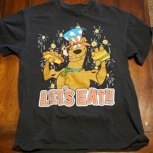 SCOOBY DOO 4TH OF JULY SIZE M TOP